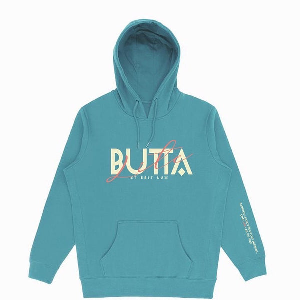 Lite Butta Premium Cotton Aqua Hoodie