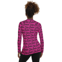 Fitness shirt (pink & black)