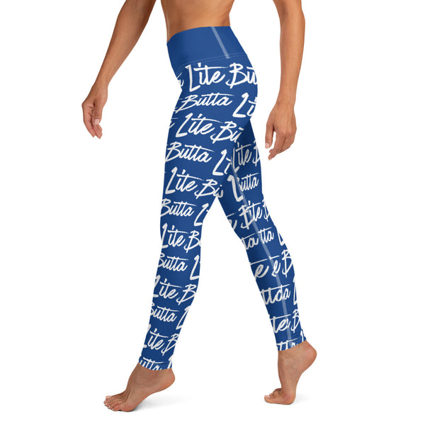 Ring tilbage Supersonic hastighed Canada blue and white leggings